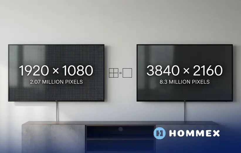 رزولوشن تلویزیون 4K